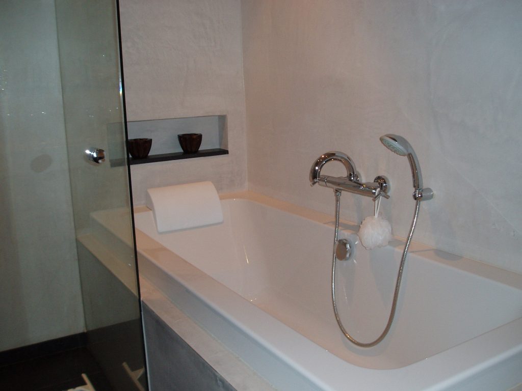 Beton ciré badkamer